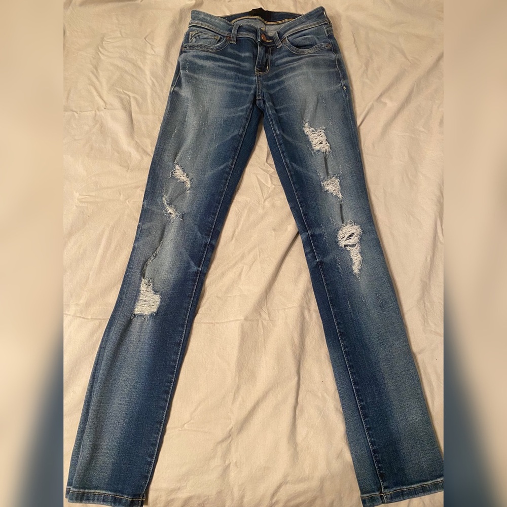 Buckle Black Skinny Jeans